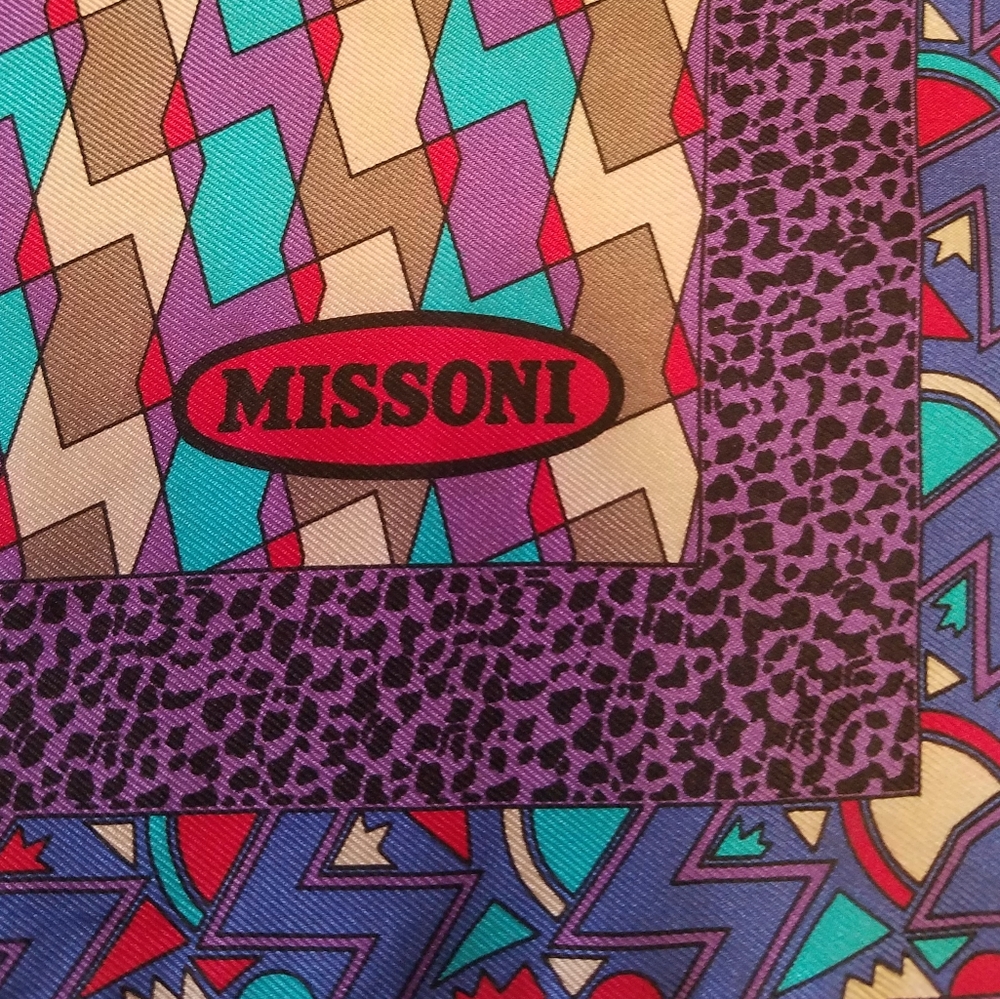 Vintage Missoni Silk Scarf